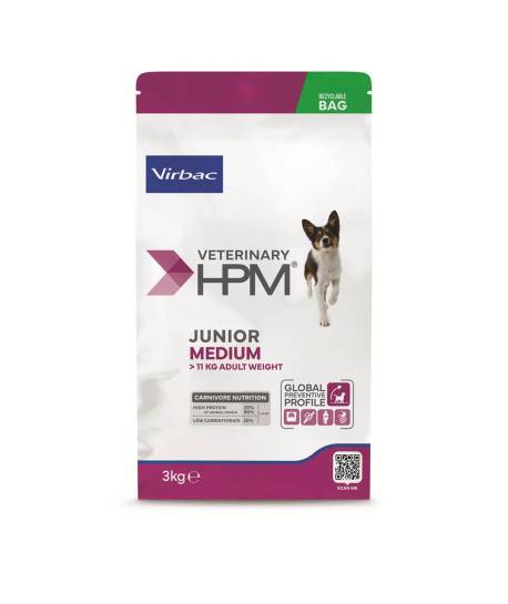 croquette jeune chien de race moyenne